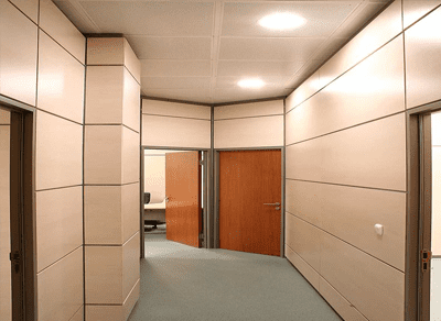 tabiques de Comercial de Interiorismo Robredo